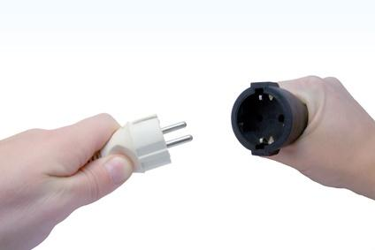 Stecker und Kupplung als Beispiel elektrischer Betriebsmittel