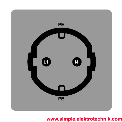 Possible Connection of a Schuko Connector