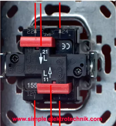 serientaster hinten simple elektrotechnik