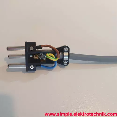 T13 stecker anschluss angeschlossen simple elektrrotechnik