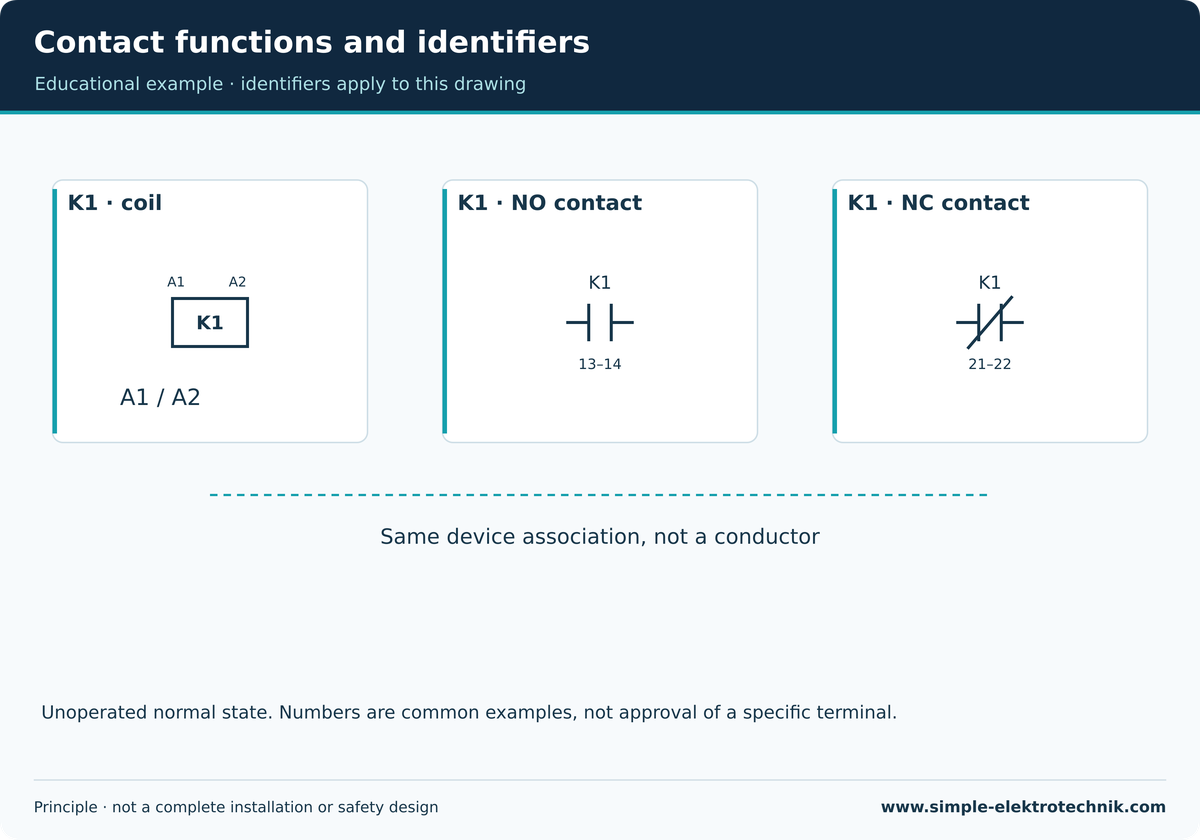 Contact functions and identifiers Contact functions and identifiers